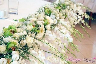 Бело-коричнево-фисташковая свадьба 6 мая 2012 года